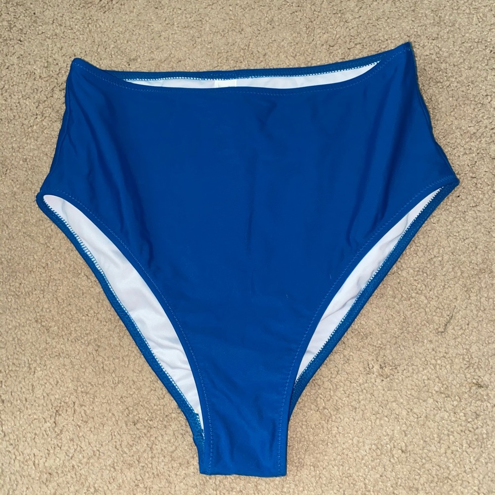 high waisted bathing suit bottoms size medium